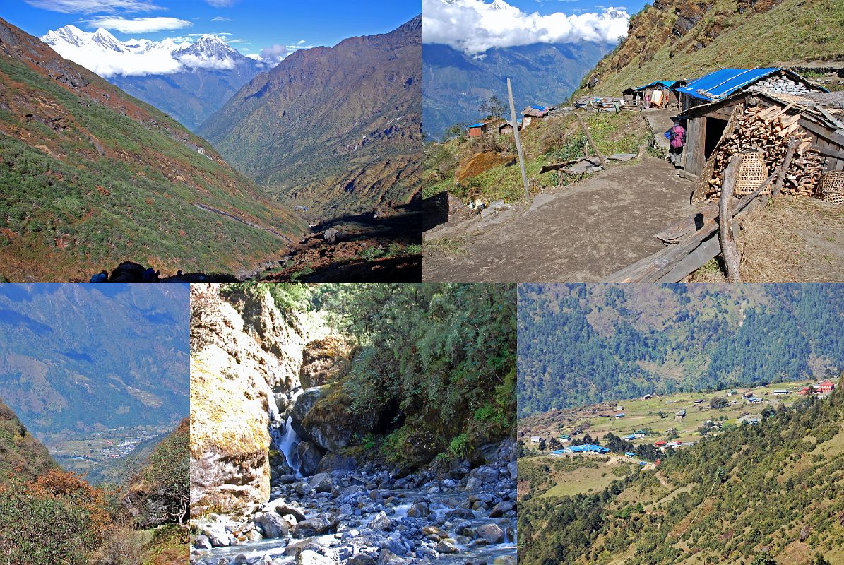 15 08 Descend From Zatrawa La To Chutanga To Lukla